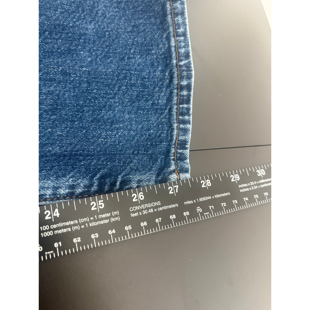 American Eagle Original Straight Flex Jeans Mens 38x30 Medium Wash Blue Denim - Picture 9 of 9